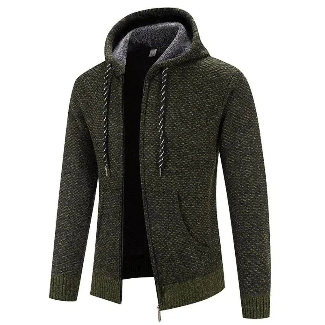Arnaud Premium sweatshirt med hætte i uldblanding