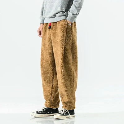 Ansel Tykke sweatpants i fleece