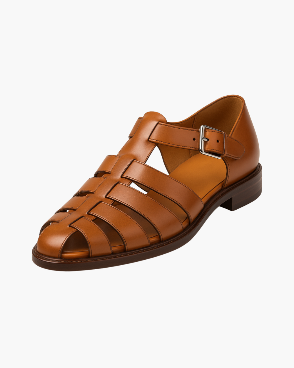 Renaud Lukket sandal med elegant spænde