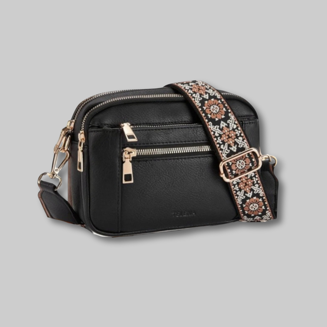 Mira Elegant skuldertaske i læder