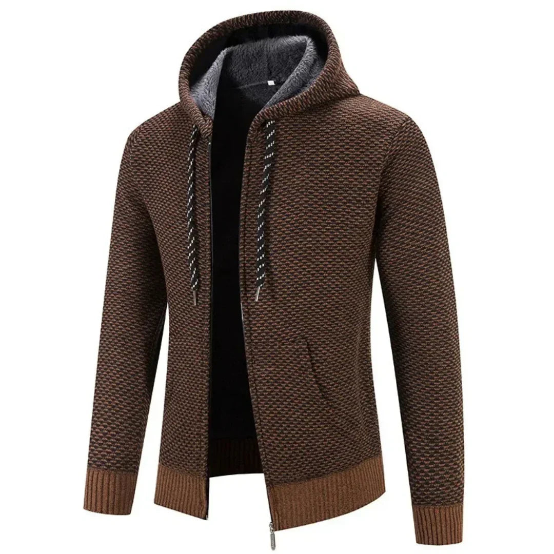 Arnaud Premium sweatshirt med hætte i uldblanding