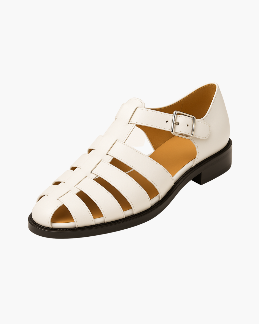 Renaud Lukket sandal med elegant spænde