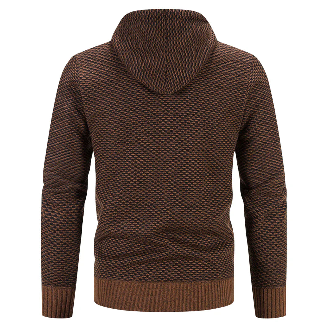 Arnaud Premium sweatshirt med hætte i uldblanding