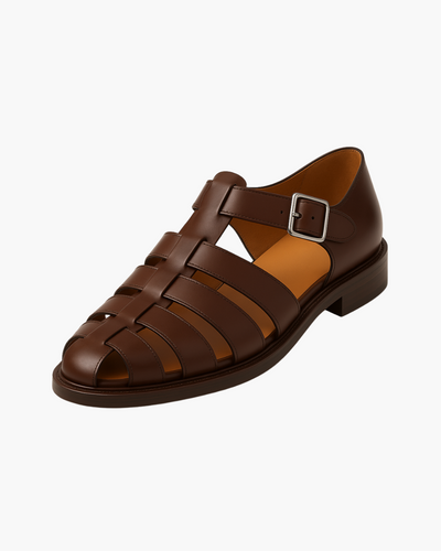 Renaud Lukket sandal med elegant spænde