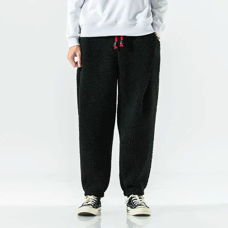 Ansel Tykke sweatpants i fleece