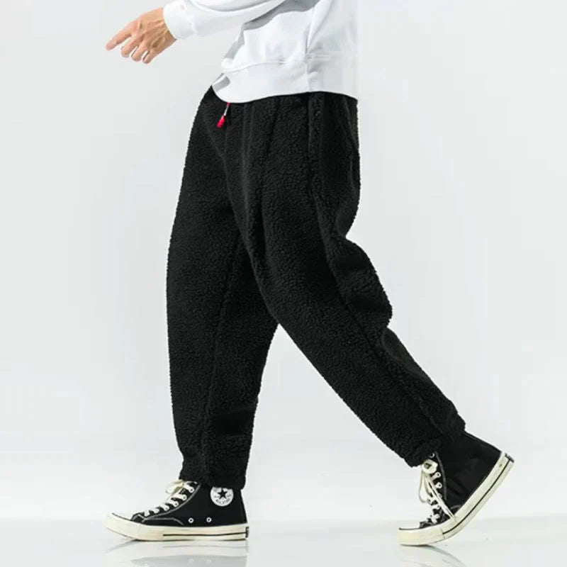 Ansel Tykke sweatpants i fleece