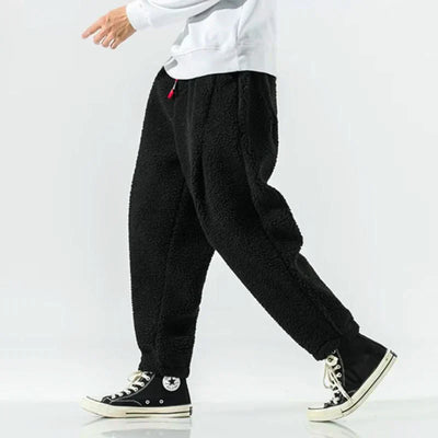 Ansel Tykke sweatpants i fleece