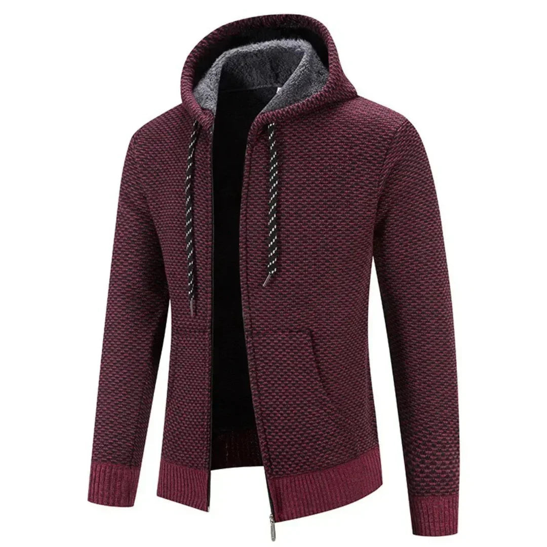 Arnaud Premium sweatshirt med hætte i uldblanding