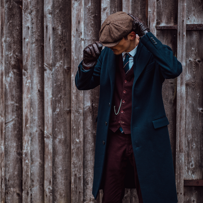 Shelby Elegant Vintage Hat til mænd (Peaky Blinders)