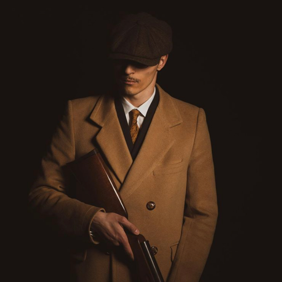 Shelby Elegant Vintage Hat til mænd (Peaky Blinders)