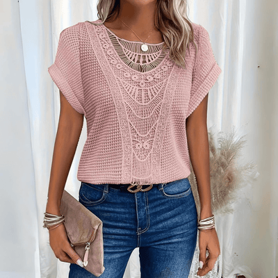 Anna Elegant Ibiza-inspireret Bluse