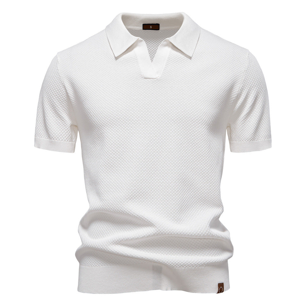 Ulrich Struktureret poloshirt