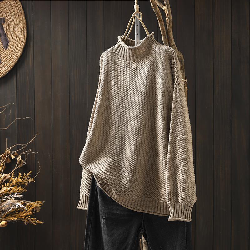 Mira Blød strikket sweater til hverdagsbrug
