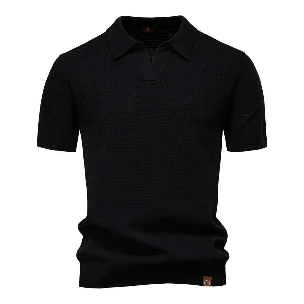 Ulrich Struktureret poloshirt