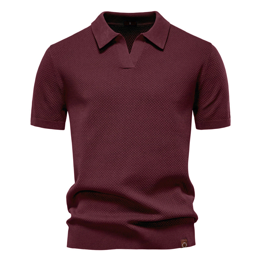 Ulrich Struktureret poloshirt