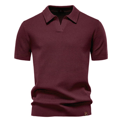 Ulrich Struktureret poloshirt