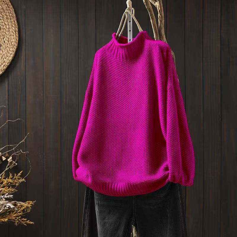 Mira Blød strikket sweater til hverdagsbrug