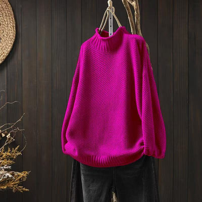 Mira Blød strikket sweater til hverdagsbrug