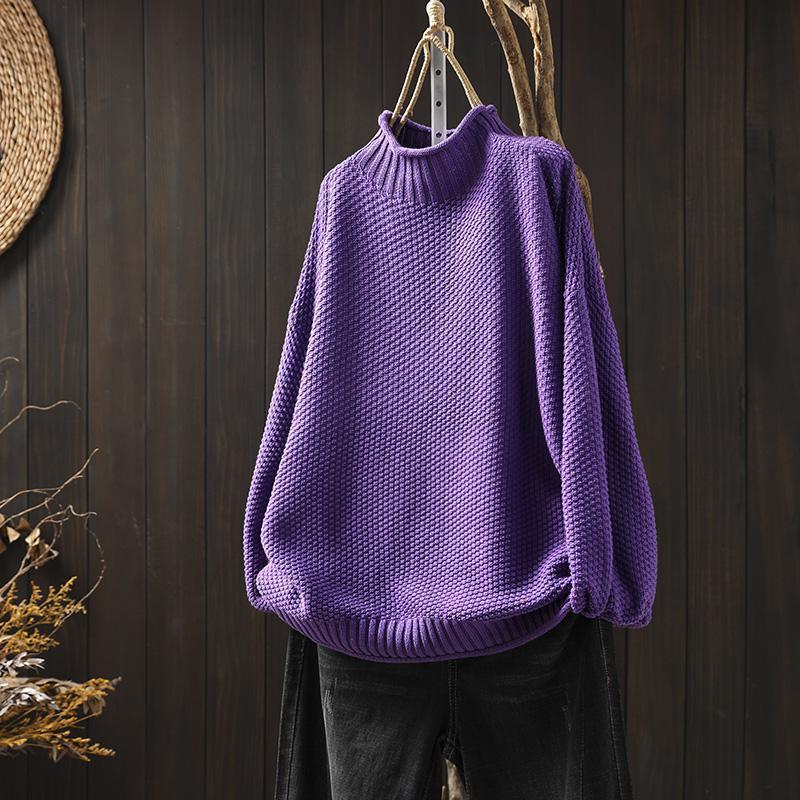 Mira Blød strikket sweater til hverdagsbrug