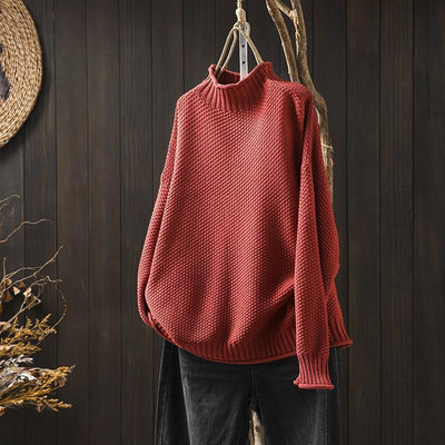 Mira Blød strikket sweater til hverdagsbrug