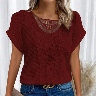 Anna Elegant Ibiza-inspireret Bluse