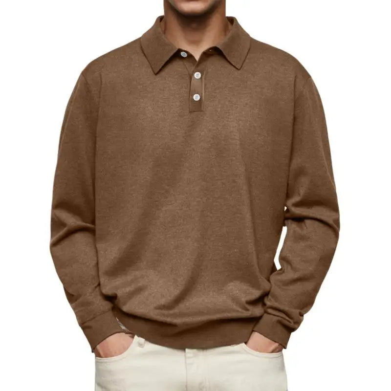 Savrani™ | Polo casual a maniche lunghe