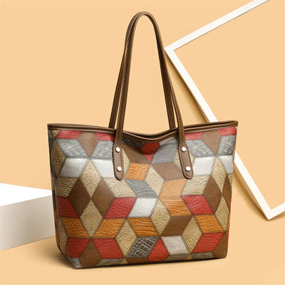 Sola Patchwork skuldertaske