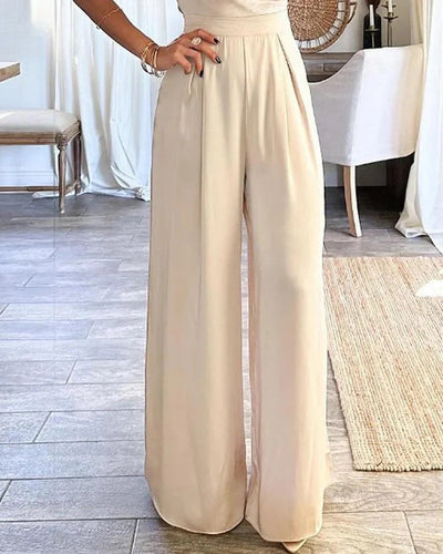 Madelyn Jumpsuit med vandfaldudskæring