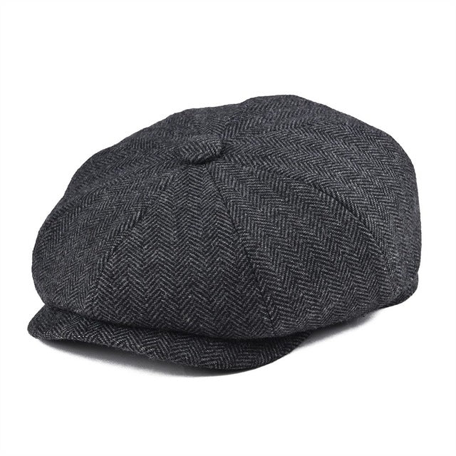 Shelby Elegant Vintage Hat til mænd (Peaky Blinders)