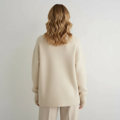 Isabella Sweater med høj hals
