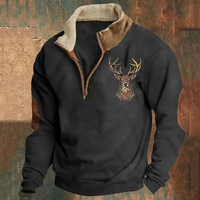 Christos Sweater med hjortedetaljer